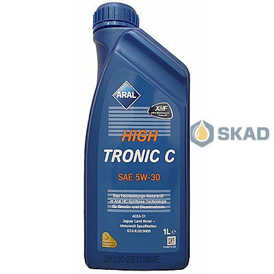 Моторное масло Aral HighTronic C 5W-30, 1л
