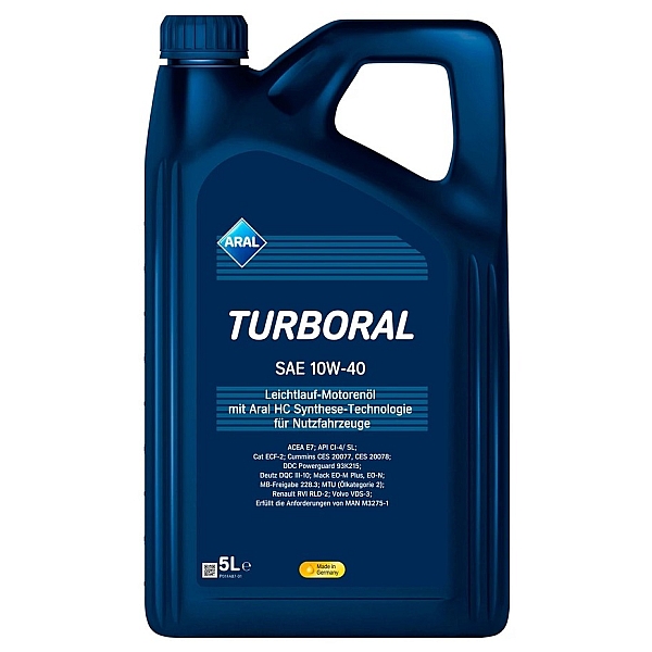 Моторна олива Aral Turboral 10W-40, 5л