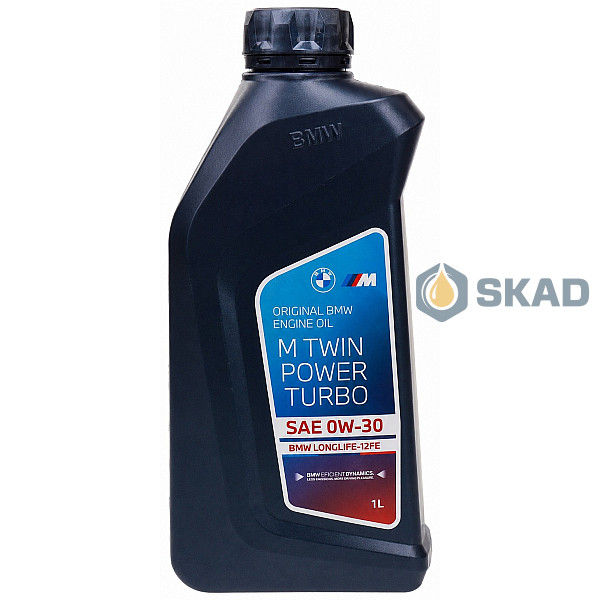 Моторное масло BMW M Twin Power Turbo 0W-30 Longlife-12FE, 1л