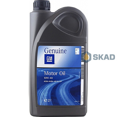 Моторное масло General Motors 10W-40, 2л