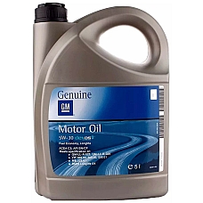General Motors Dexos 2 Fuel Economy, Longlife 5W-30, 5L