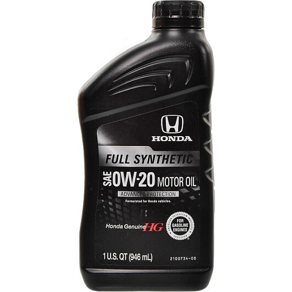 Моторное масло Honda Full Synthetic SP/GF-6 0W-20, 946 мл
