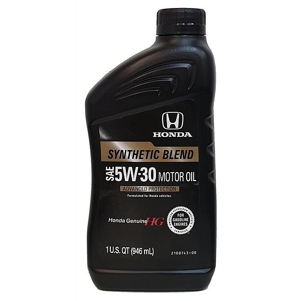 Моторное масло Honda SYNTHETIC BLEND SP/GF-6 5W-30, 946 мл (Japan)