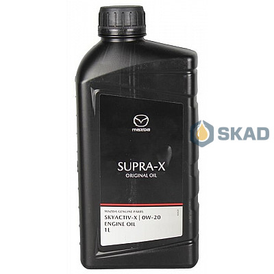Моторное масло Mazda Original Oil Supra-X 0W-20, 1л