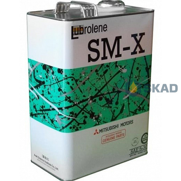 Моторное масло Mitsubishi Lubrolene SM-X 5W-30 (Japan), 4л