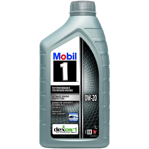 Моторное масло Mobil 1 0W-20, 1л