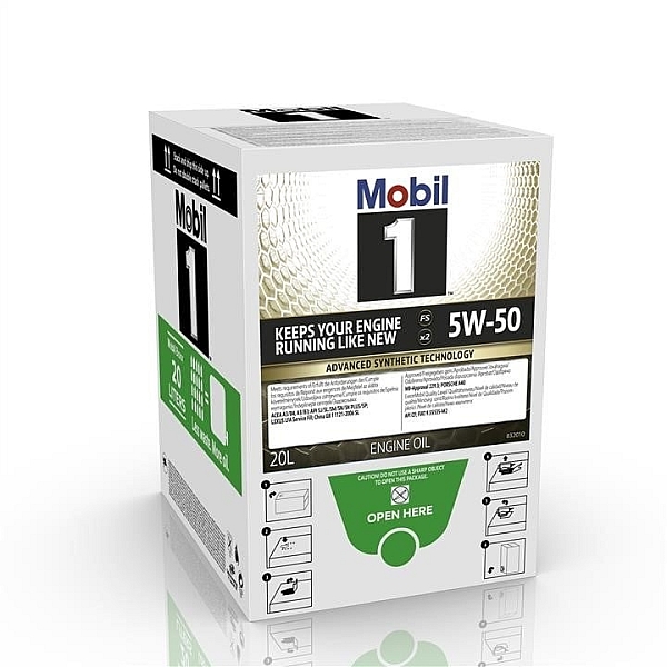 Моторное масло Mobil 1 FS X2 5W-50, 20л (BAG-IN-BOX)
