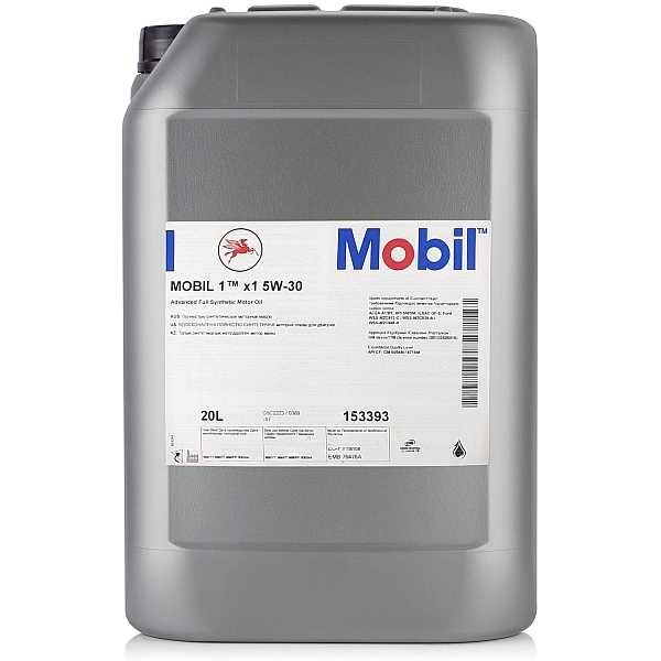Моторное масло Mobil 1 X1 5W-30, 20л