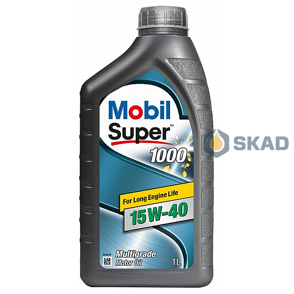 Моторное масло Mobil Super 1000 x1 15W-40, 1л