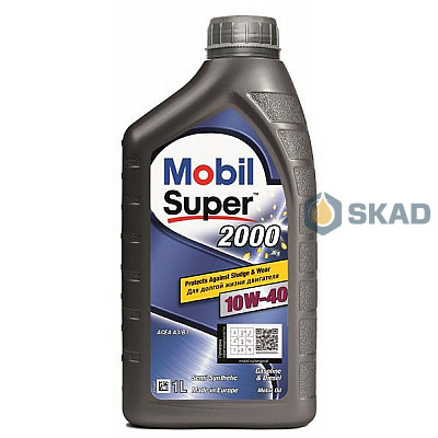 Моторное масло Mobil Super 2000 x1 10W-40, 1л