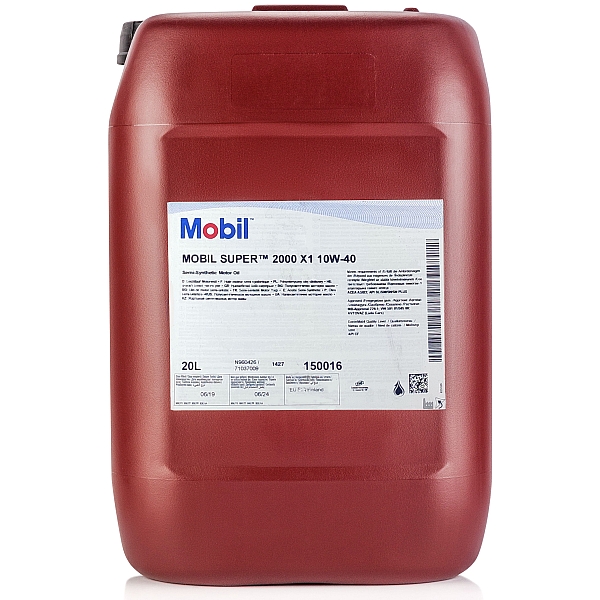 Моторна олива Mobil Super 2000 x1 10W-40, 20л