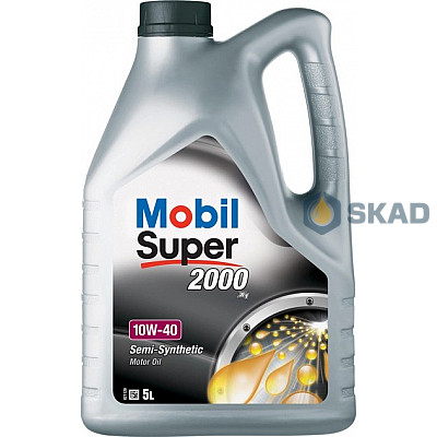 Моторное масло Mobil Super 2000 x1 10W-40, 5л