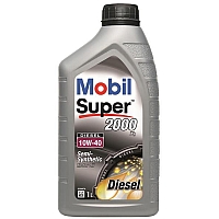 Mobil Super 2000 x1 Diesel 10W-40, 1л