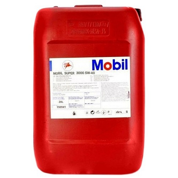 Моторна олива Mobil Super 2000х3 5W-40, 20л