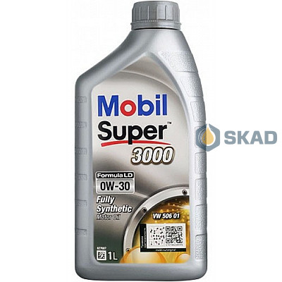 Моторное масло Mobil Super 3000 Formula LD 0W-30, 1л
