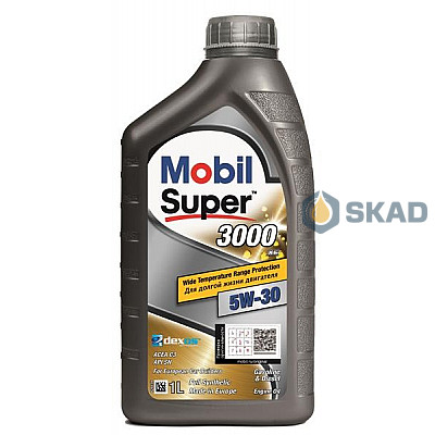 Моторное масло Mobil Super 3000 XE 5W-30, 1л