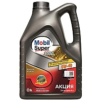 Mobil Super 3000 X1 5W-40, 5л
