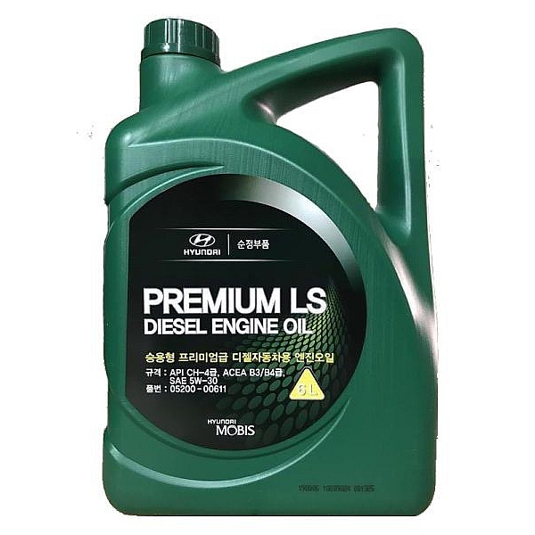 Моторное масло Mobis Hyundai/Kia Premium LS Diesel 5W-30, 4л