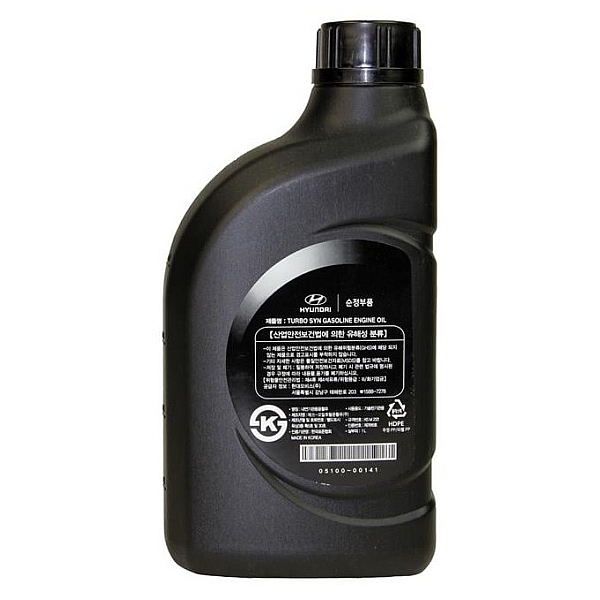 Моторное масло Mobis Hyundai/KIA Turbo SYN Gasoline 5W-30, 1л