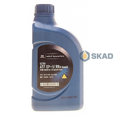 Mobis Hyundai/Kia ULTRA ATF SP-IV RR 75W, 1л 04500-00117