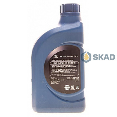 Mobis Hyundai/Kia ULTRA ATF SP-IV RR 75W, 1л 04500-00117