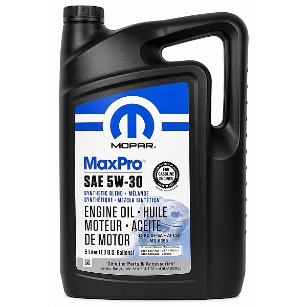 Моторное масло Mopar MaxPro 5W-30, 5л