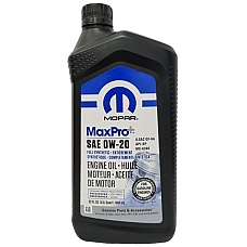 Mopar MaxPro+ SAE 0W-20, 946 мл