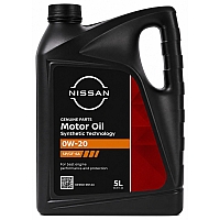 Nissan Motor Oil 0W-20, 5л