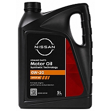 Nissan Motor Oil 0W-20, 5л