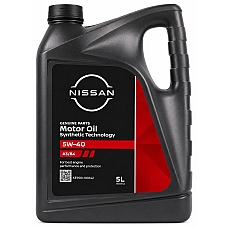 Nissan Motor Oil ST A3/B4 5W-40, 5л
