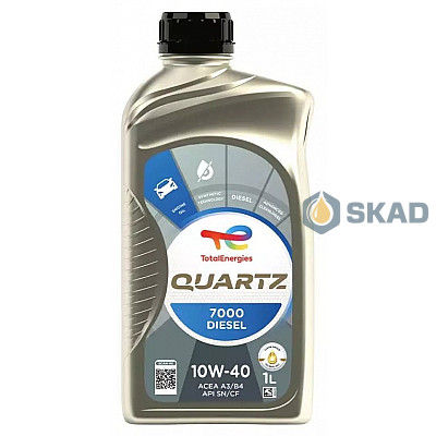 Моторное масло Total Quartz 7000 Diesel 10W-40, 1л