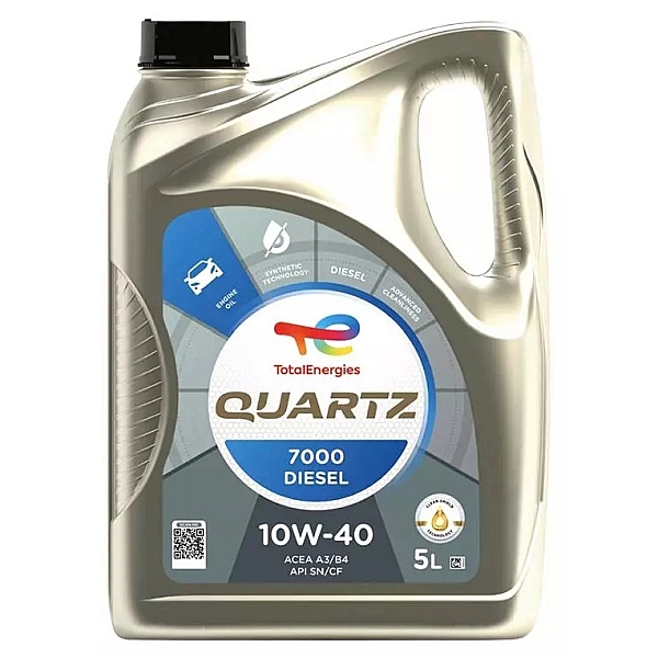 Моторное масло Total Quartz 7000 Diesel 10W-40, 5л