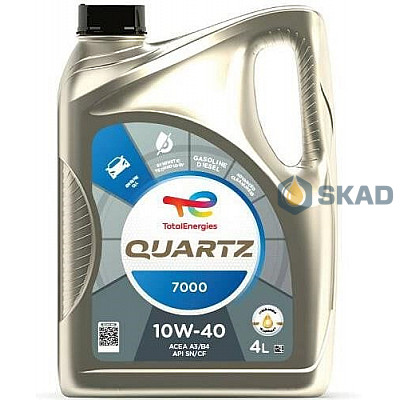 Моторное масло Total Quartz 7000 Energy 10W-40, 4л