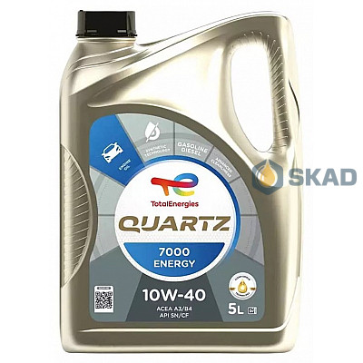 Моторное масло Total Quartz 7000 Energy 10W-40, 5л