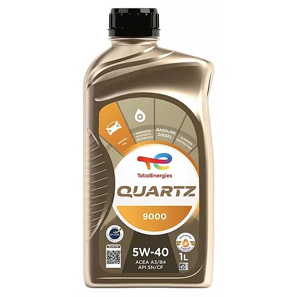 Моторное масло Total Quartz 9000 5W-40, 1л