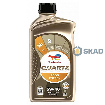 Моторное масло Total Quartz 9000 Energy 5W-40, 1л