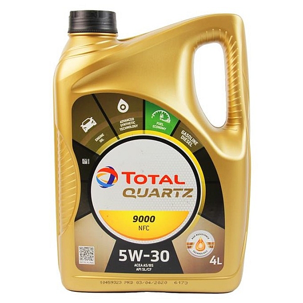Моторное масло Total Quartz 9000 NFC 5W-30, 4л