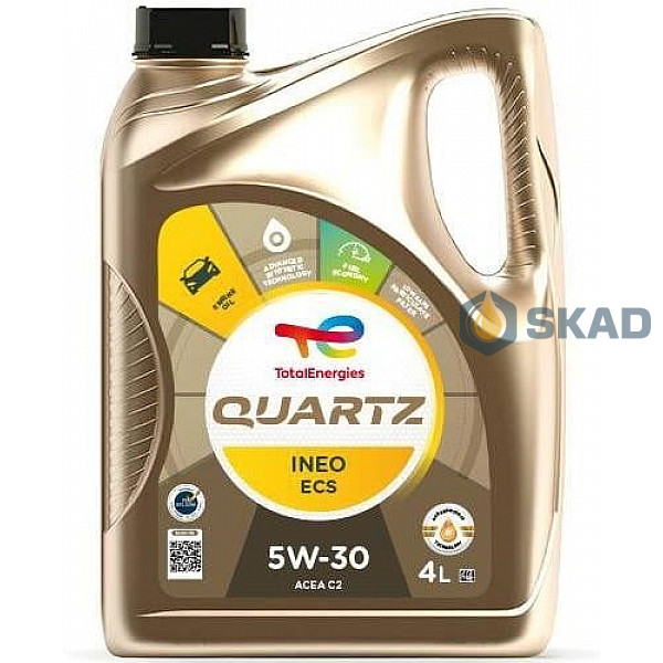 Моторное масло Total Quartz Ineo ECS 5W-30, 4л
