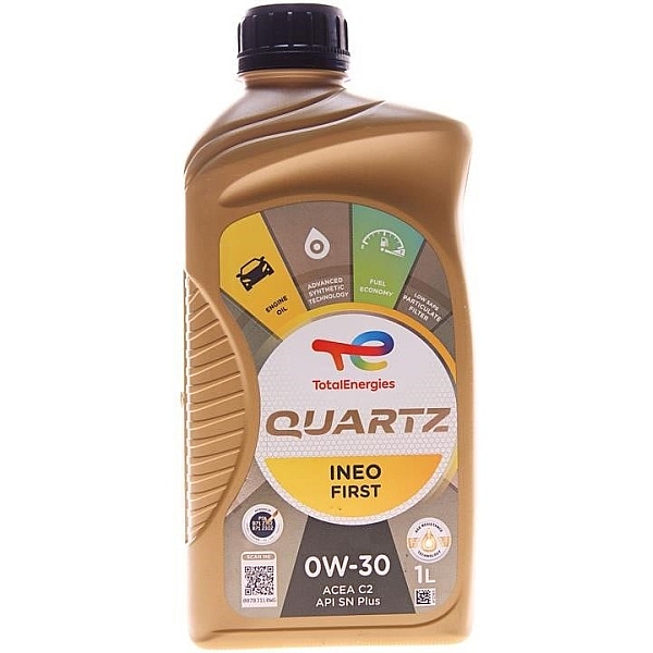 Моторное масло Total Quartz Ineo First 0W-30, 1л