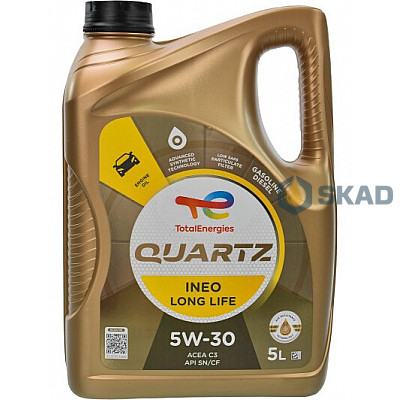 Моторное масло Total Quartz Ineo Long Life 5W-30, 5л