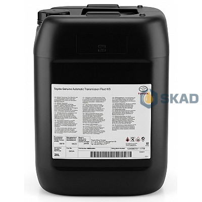 Toyota ATF WS, 20л (Japan) 08886-80803