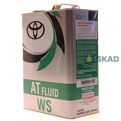 Toyota ATF WS (Japan), 4л 08886-02805