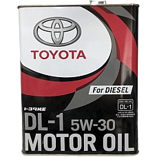 Toyota DL-1 Diesel 5W-30, 4л (Japan)