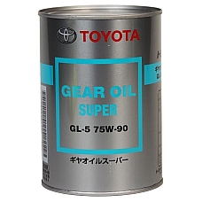 Toyota Gear Oil Super 75W-90, GL-5, 1л (Japan)