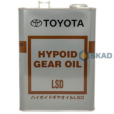 Toyota Hypoid Gear LSD 85W-90 GL-5, 4л (Japan) 08885-00305