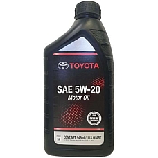 Toyota Motor Oil 5W-20, 1л