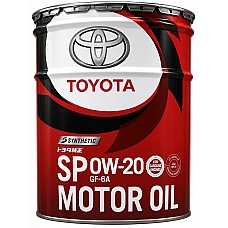 Toyota Synthetic Motor Oil SP/GF6A, 0W-20 (Japan), 20л