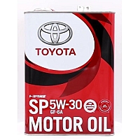 Toyota 5W-30 SP/GF-6A, 4л (Japan)
