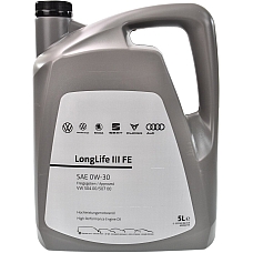 VAG Longlife III FE 0W-30, 5л