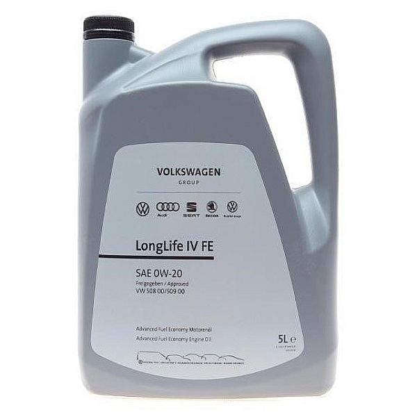 Моторное масло VAG LongLife IV FE 0W-20, 5л